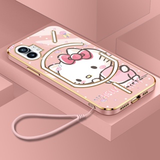 เคสโทรศัพท์มือถือ ลาย Hello Cat น่ารัก สําหรับ 1 A063