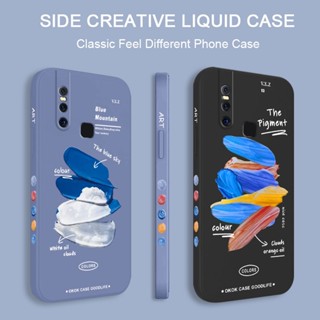 เคสโทรศัพท์มือถือ ลายสีสดใส ใส่สบาย สร้างสรรค์ สําหรับ VIVO S1 Pro Y91 Y91i Y95 Y93