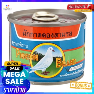 นกพิราบผักดอง3รส 140กรัม Pigeon pickled vegetables 3 flavors 140g.