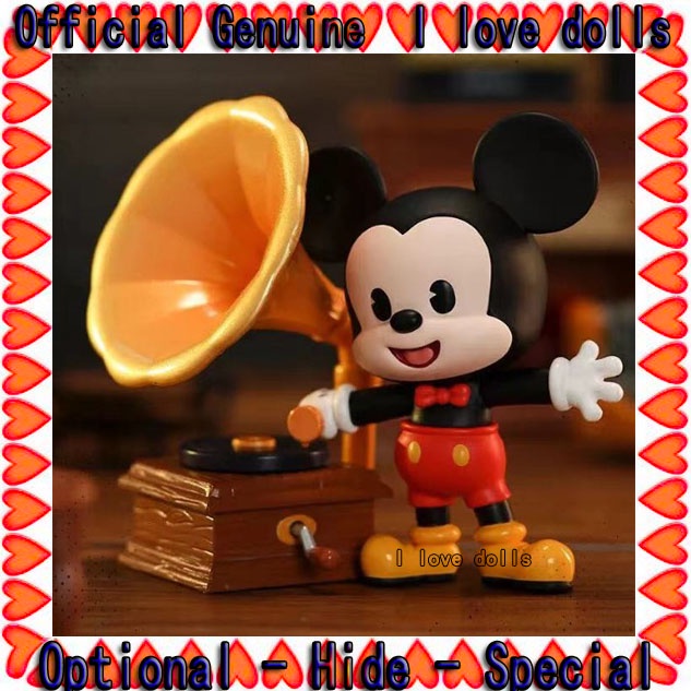 ตุ๊กตาฟิกเกอร์ Disney The Mickey Family Retro Age POPMART [ของแท้]