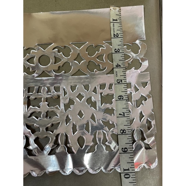 กระดาษฉลุลาย ทำฉัตรเงินทอง - รูปที่ 2