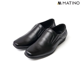 MATINO SHOES รองเท้าหนังชาย รุ่น MNS/B 3025 - BLACK