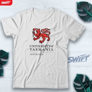 เสื้อยืด พิมพ์ลาย University of Tasmania AUSTRALIA