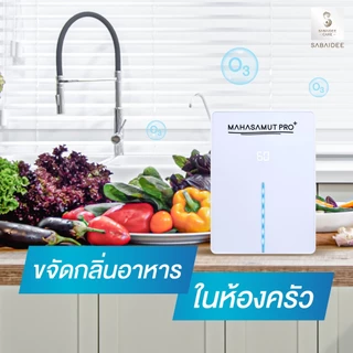 Sabaideecare เครื่องโอโซน รุ่น MAHASAMUT PRO+ ผลิตโอโซน ล้างผักผลไม้ Ozone โอโซน อบห้อง อบรถยนต์ ขจัดสารเคมี กลิ่นเหม็น