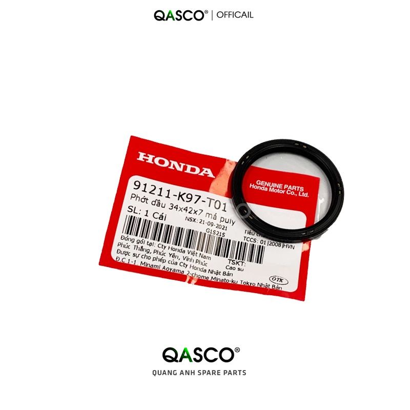 ซีลน้ํามันรอก HONDA |91211K97T01_H1716