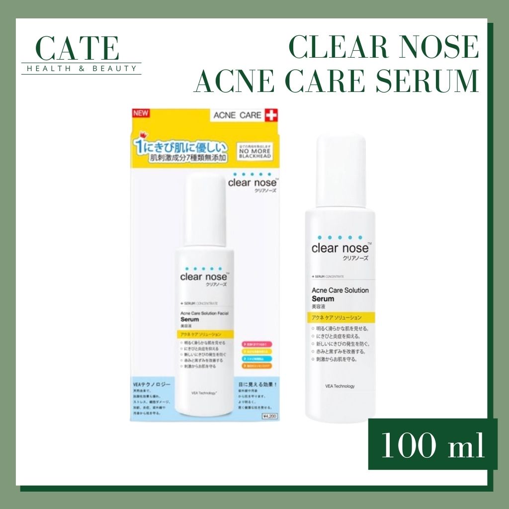 Clear Nose Acne Care Solution Facial Serum เซรั่ม บูสต์ผิว บำรุงผิวหน้า 100ml