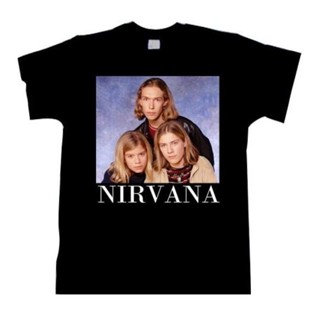 [COD] [พร้อมส่ง] เสื้อยืดผ้าฝ้าย 100% พิมพ์ลาย Nirvana Hanson Nirvana Hanson Parody Joke Hipster 90S โอเวอร์ไซซ์