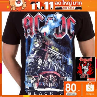 เสื้อวง Ac/Dc เสื้อยืดลาย acdc เอซี/ดีซี เสื้อคอฟิต แฟชั่น เสื้อวินเทจ RCM1269