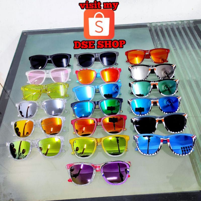 DSE SHOP 2 Knockaround shark week แว่นกันแดด uv400 cermin mata hitam o