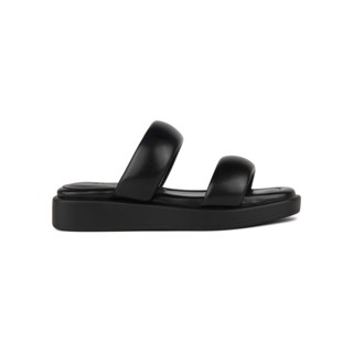 SHU DAILY ON-TONE STRAPS SANDALS - BLACK รองเท้าแตะ