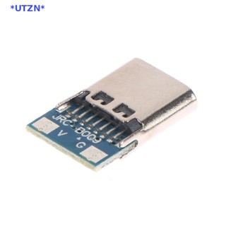 UTZN&gt; USB 3.1 Type C Connector 14 Pin Female Socket Receptacle Fast Charging Interface USB Connector new