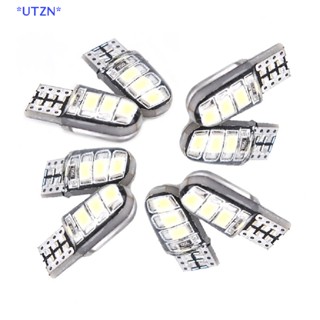 UTZN&gt;  White T10 W5W 12-SMD 2835 LED Error Free Silica Light Bulbs Kit new