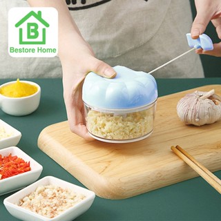 Bestore Home เครื่องสับกระเทียม ปั่นพริก หมู มือดึง อาหาร บดเนื้อ