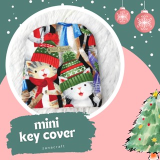 mini Key Cover  Handmade ที่เก็บกุญแจ ธีมคริสต์มาส