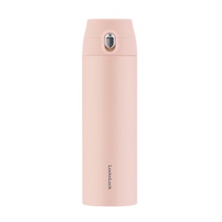 FREEHOME กระติกสุญญากาศ LOCKNLOCK TUMBLER 500 มล. สีชมพู แก้วเก็บความเย็น แก้วเก็บความร้อน