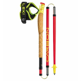 LEKI ULTRATRAIL FX ONE - BRIGHT RED/BLACK/NEONYELLOW