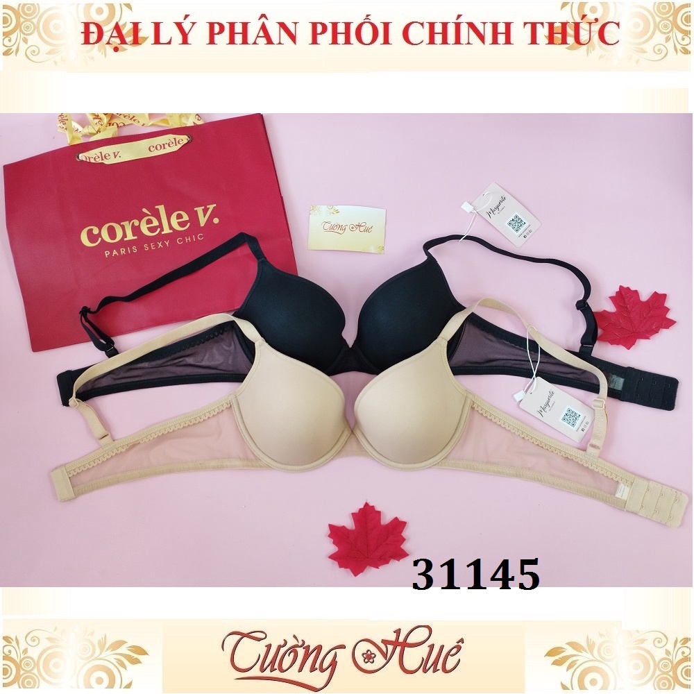 มาร์เกอริต-ปารีส 31145 เสื้อชั้นในผู้หญิง บางและเรียบ ด้านหลังตาข่าย