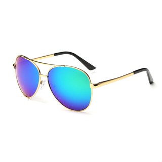 แว่นกันแดด  Wayfarer Style รุ่น  MV-851-ปรอทฟ้า