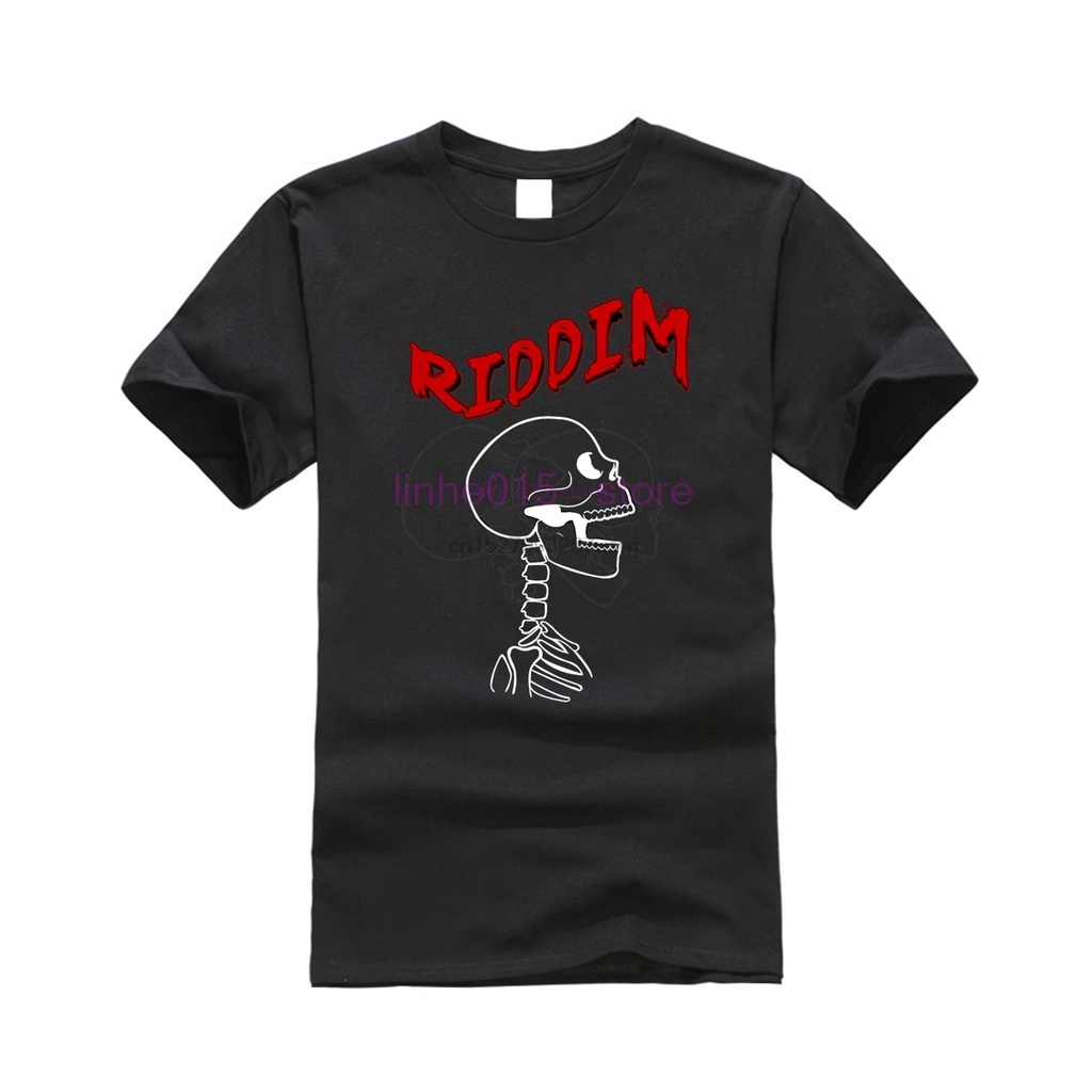 เสื้อยืด พิมพ์ลาย Riddim Dubstep Music Headbanger Edm Fan สําหรับผู้ชายS-5XL