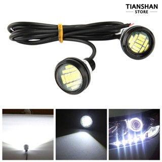 ไฟถอยหลัง LED 12 ดวง 12V 15W อลูมิเนียม สําหรับรถยนต์ 1 คู่