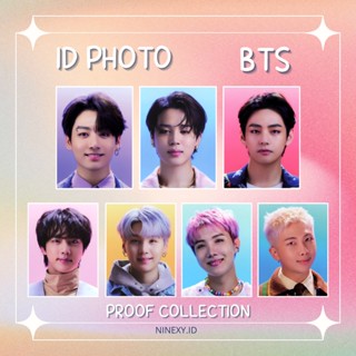 Bts PHOTO ID PROOF COLLECTION UNOFFICIAL JUNGKOOK TAEHYUNG JIMIN SUGA JIN JHOPE RM