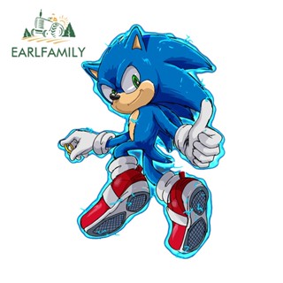 Earlfamily 13 ซม.x 9.3 ซม.สําหรับSonicรถสติกเกอร์บุคลิกภาพกั…