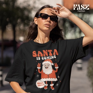 เสื้อยืด พิมพ์ลาย Merry Christmas #เสื้อ #เสื้อยืด #FastFashion #SHOPTER #SOdAPrintinG