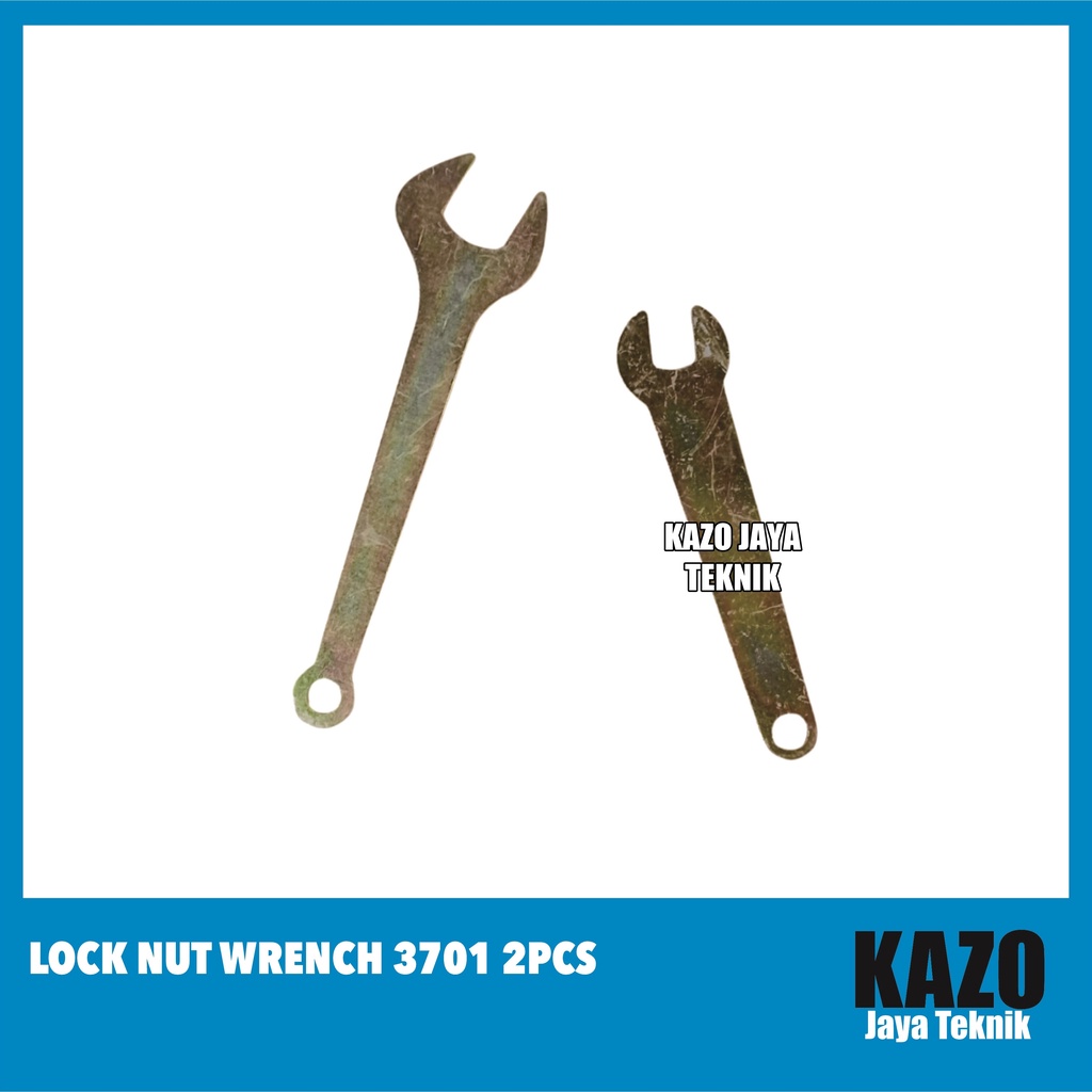 MESIN N3701 ชุดกุญแจทริมเมอร์ 2 ชิ้น / ประแจน็อตล็อค N3701