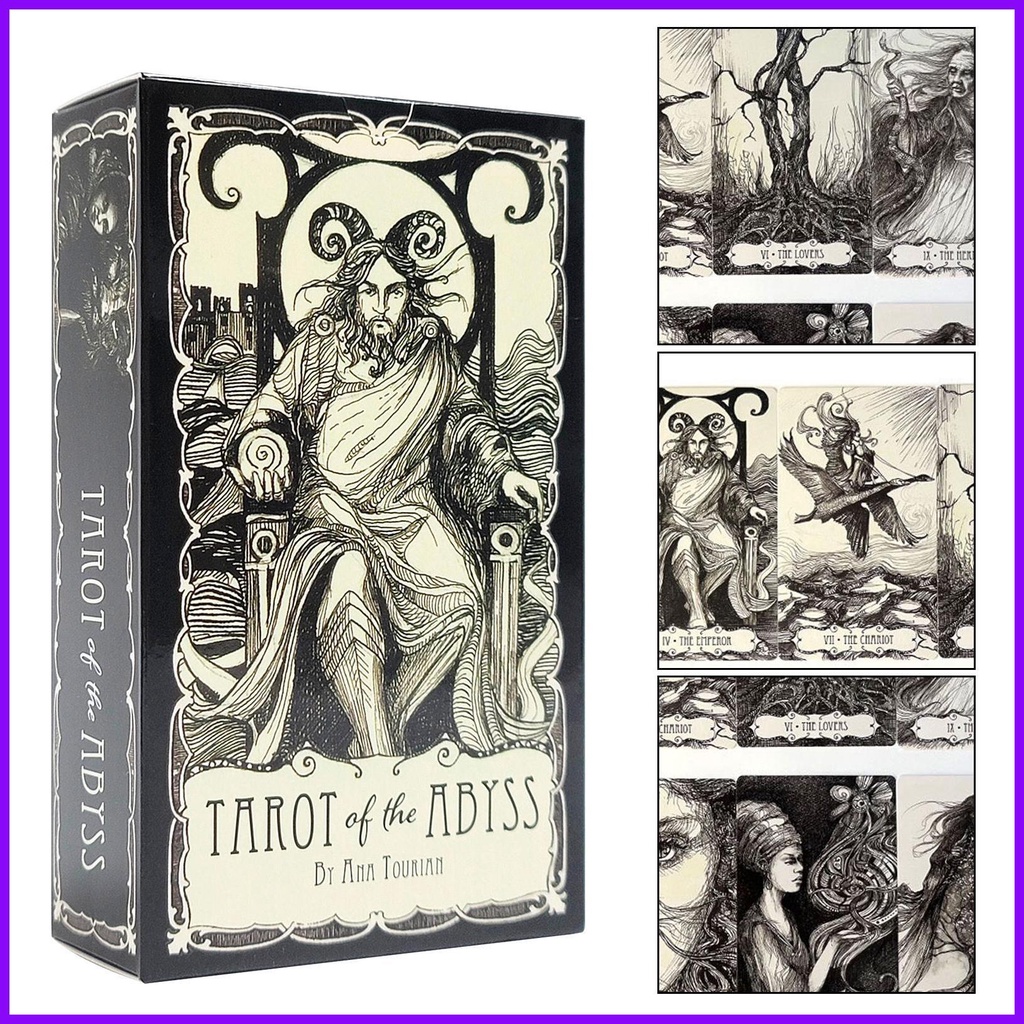 Tarot of the Abyss ไพ่ทาโรต์ เวอร์ชั่นภาษาอังกฤษ สําหรับผู้เริ่มต้น