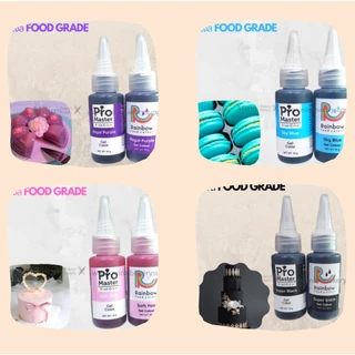 สีเจล Rainbow ขนาด 30 mlและ 60 ml