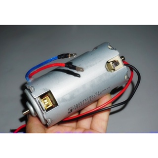 มอเตอร์แปรงถ่าน DC 18V 120V แรงดันคู่ ความเร็วสูง