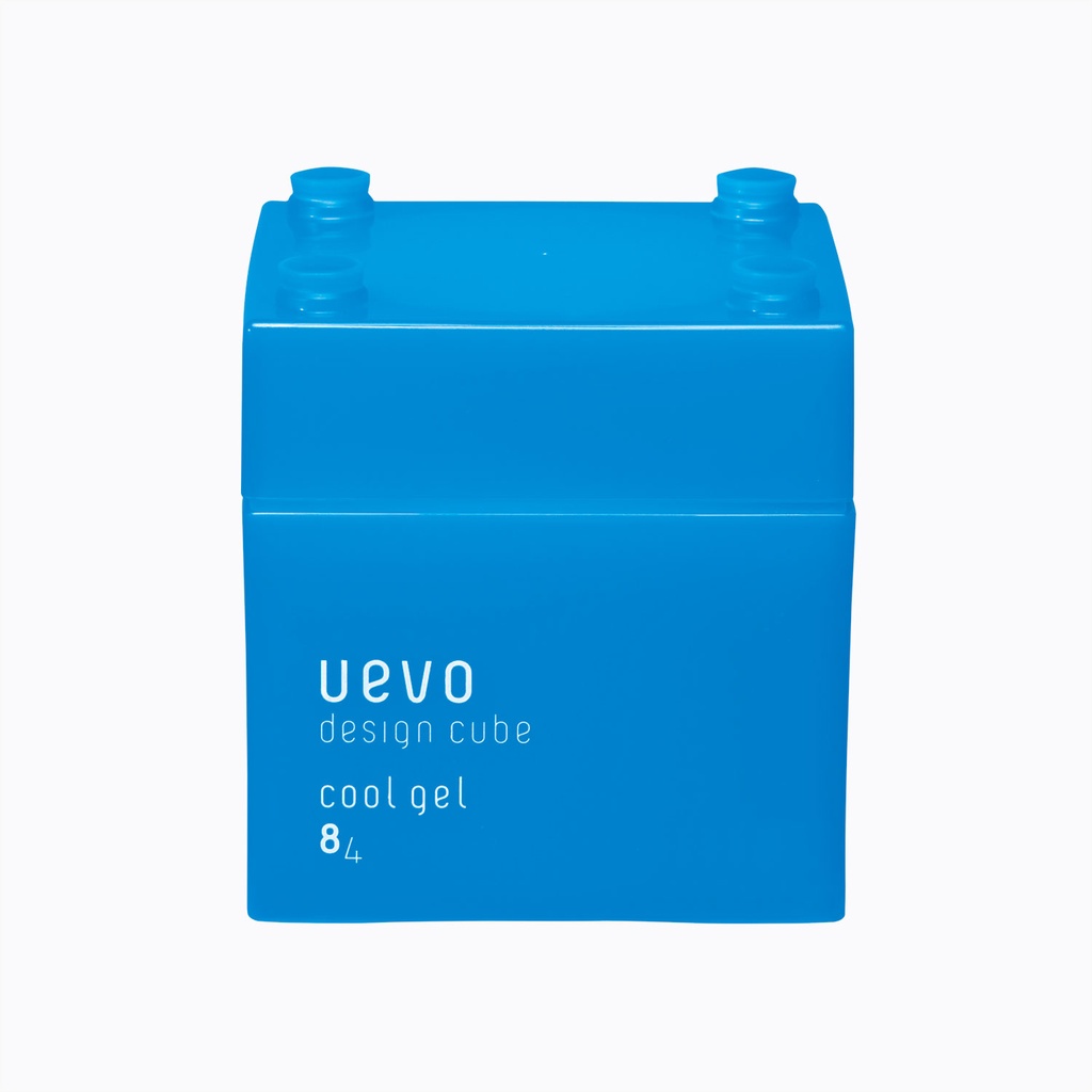 [Uevo by Demi Cosmetics]  Hair Styling_Styling Wax_Uevo Design Cube_Cool Gel_Blue_80g [Direct from J