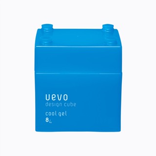 [Uevo by Demi Cosmetics]  Hair Styling_Styling Wax_Uevo Design Cube_Cool Gel_Blue_80g [Direct from Japan]