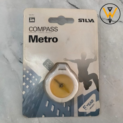 SILVA COMPASS METRO WHITE || OMPAS SILVA METRO WHITE