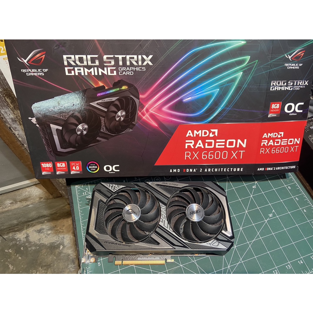 RX6600XT ROG STRIX O8G GAMING OC