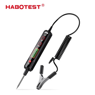 HABOTEST HT86A เครื่องตรวจจับวงจรยานยนต์ DC Voltage Resistance Tester เครื่องตรวจจับความผิดปกติของวงจรรถยนต์ เหมาะสำหรับทุกชนิดของการตรวจสอบวงจรรถยนต์