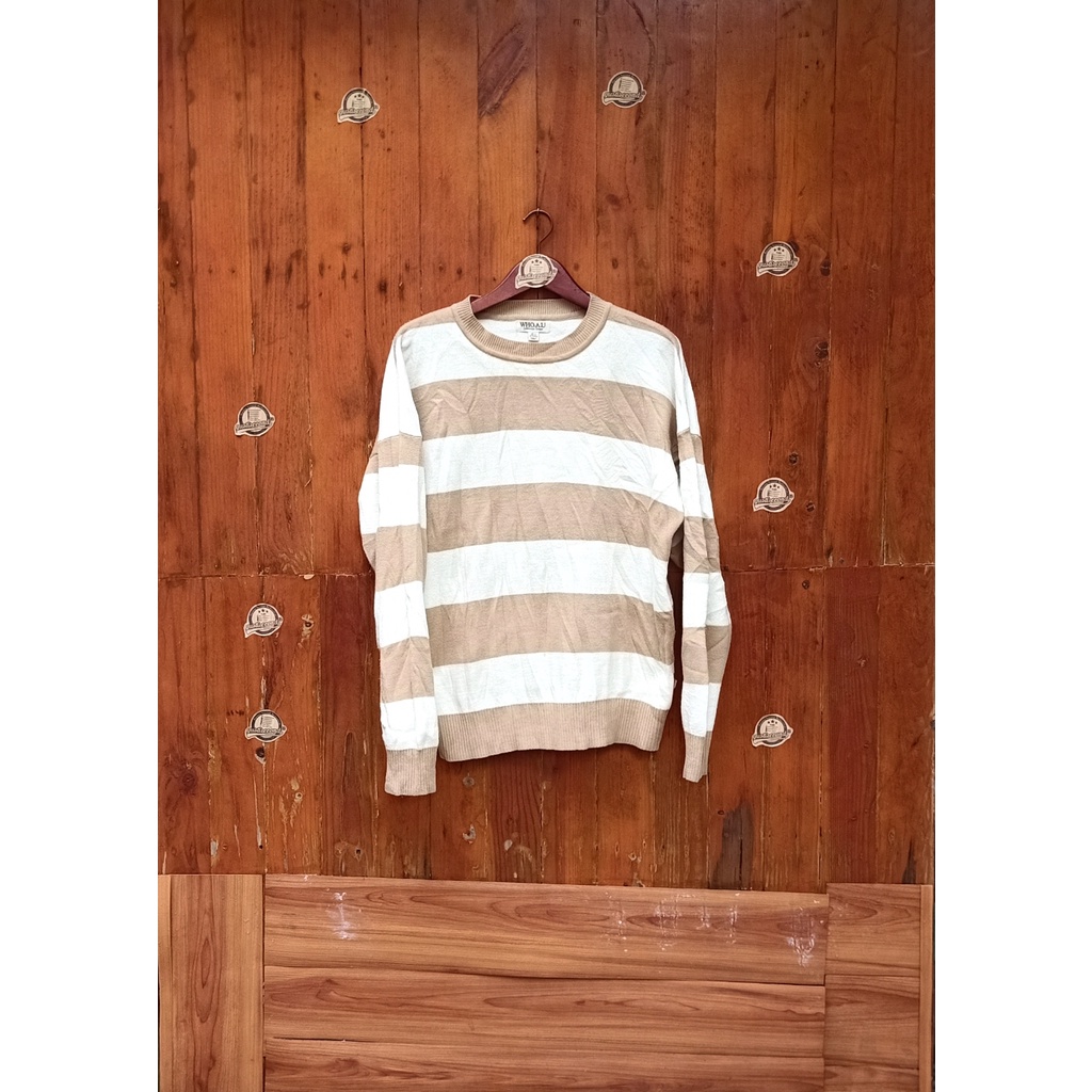 Who.au California Crewneck มือสองดั้งเดิม