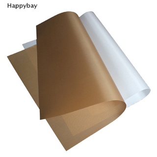 &lt;Happybay&gt; เสื่อเทฟลอน อุณหภูมิสูง กระดาษรองอบน้ํามัน ไม่อบน้ํามัน ลดราคา