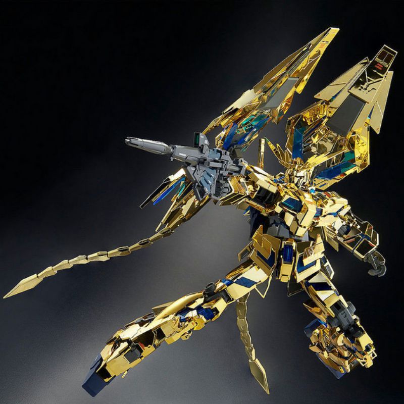 (พร้อมส่ง) 6642S Mg 1/100 Unicorn Phenex Narrative Ver. Daban With Special Decal blacklight
