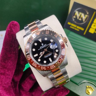 นาฬิกาข้อมือ RoLEX GmT masterll rootbeer cc