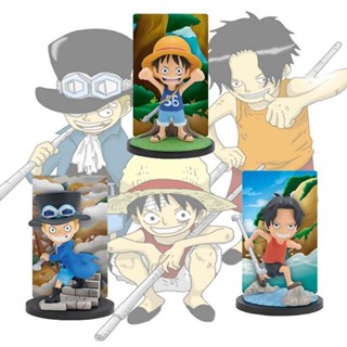 Brother Children Set ของแท้ JP แมวทอง - WCF Ichiban Kuji Banpresto [โมเดลวันพีช] (3 ตัว)