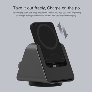 orsen รุ่น EW50S Multi-funtional Wireless Charging Base 27W ชาร์จ 3 เครื่องพร้อมกันได้ สะดวกต่อการชาร์จมากก