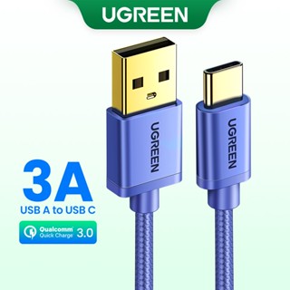 Ugreen สายเคเบิล USB 3A Type C 2 เมตร อุปกรณ์เสริม สําหรับ Samsung S21 Xiaomi