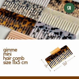 gimmeblessed.co — gimme mini hair comb (size11x5cm)