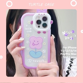 [พร้อมส่ง] เคสโทรศัพท์มือถือ ซิลิโคน ลายมอนสเตอร์ตัวเล็ก สร้างสรรค์ สําหรับ iPhone 14 13 12 11 promax XS XR xsmax se2020 6 7 8plus Mini