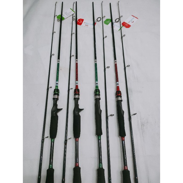 คันตีเหยื่อปลอม6ฟุต คุณภาพดี คัน6ฟุตเวท8-17คัน ของอาชิโน่ ส่งไว - รูปที่ 2