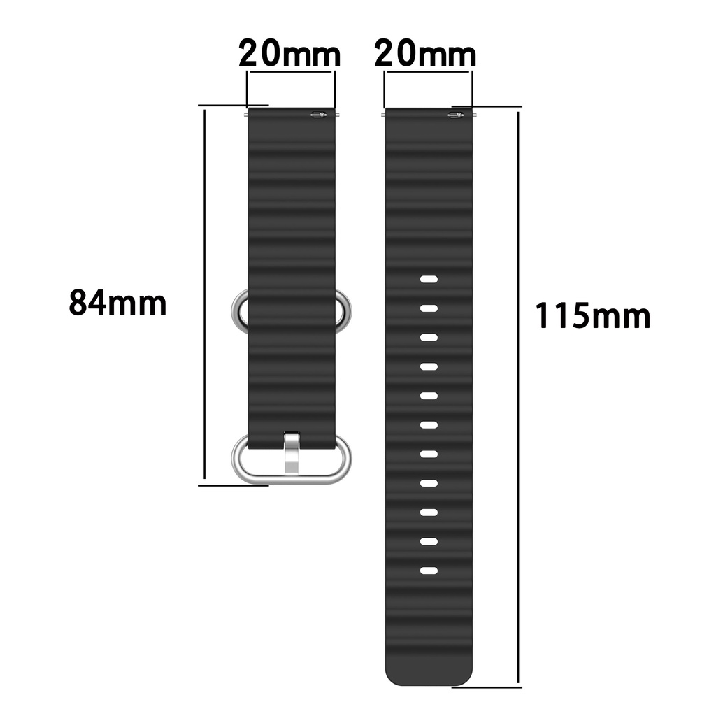 สายนาฬิกาข้อมือซิลิโคน อุปกรณ์เสริม สําหรับ Samsung Galaxy Watch 4 5 6 7 44มม 40มม 4 6 Classic 46มม 42มม 43มม 47มม Galaxy Watch 5pro 45มม Galaxy Watch FE.