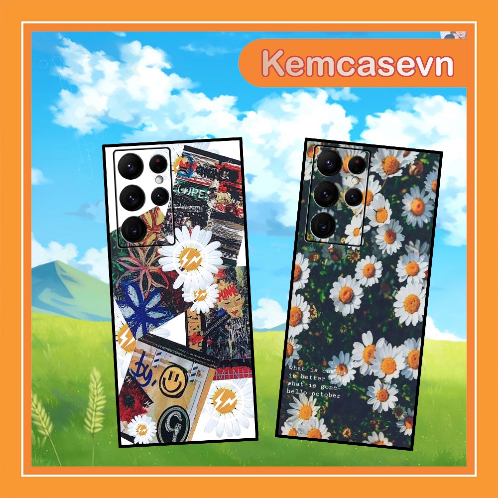 SamSung S22 5G - S22 Plus (S22+) - S22 Ultra 5G Case with Beautiful Chrysanthemum Print.4)