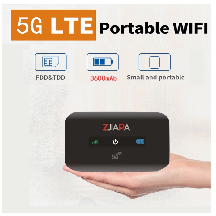 🔥พร้อมสต็อก🔥 ดัดแปลงใหม่ Zte M10 4G/5G 300Mbps โมเด็มพกพา Mini Wifi Plug-And-Play Ultra-Thin UMSZ