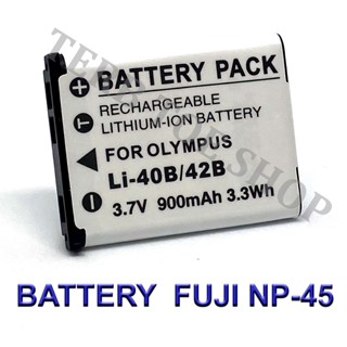 FNP45 / NP45 / NP-45 / NP-45A / NP-45S Camera Battery For Fujifilm 20,J30,J40,XP10,XP20,XP30,JX680,Instax mini